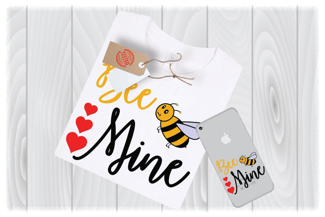 Bee Mine SVG Files for Cricut Designs | Valentines Day SVG Files SVG My Sew Cute Boutique 