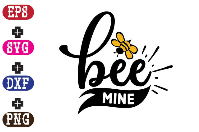 Bee Mine SVG Nurstore 