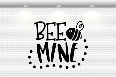 Bee Mine - SVG, PNG, DXF, EPS SVG Elsie Loves Design 