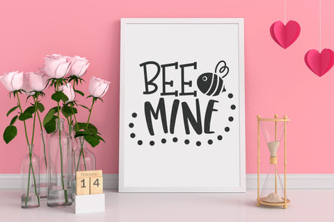 Bee Mine - SVG, PNG, DXF, EPS SVG Elsie Loves Design 