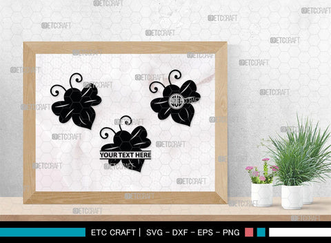 Bee Monogram, Bee Silhouette, Bee SVG, Beehive Svg, Bee Insect Svg, Honeycomb Svg, SB00227 SVG ETC Craft 