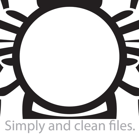 Bee monogram SVG TribaliumArtSF 