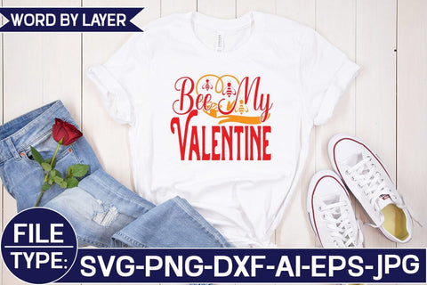 Bee My Valentine SVG Cut File SVG Studio Innate 