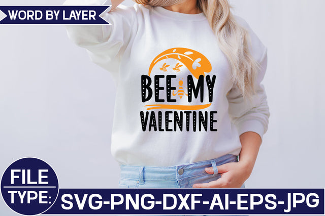 Bee My Valentine SVG Cut File SVG Studio Innate 