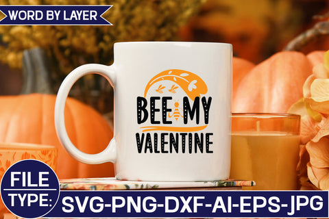 Bee My Valentine SVG Cut File SVG Studio Innate 