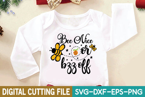 bee nice or bzz off svg SVG designstore 