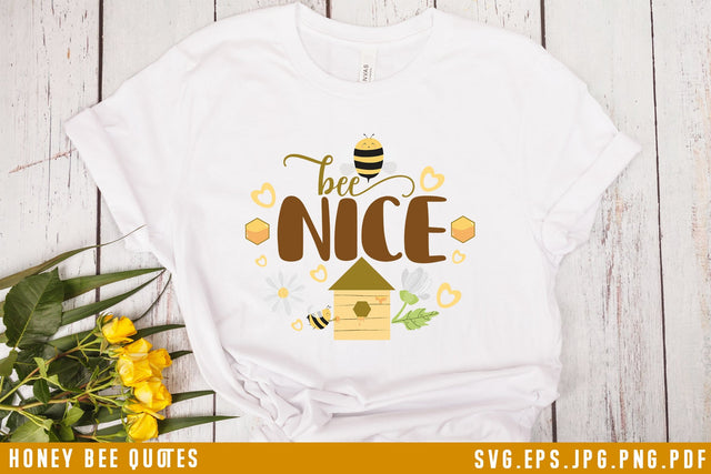 Bee Nice SVG Cut File SVG dapiyupi store 