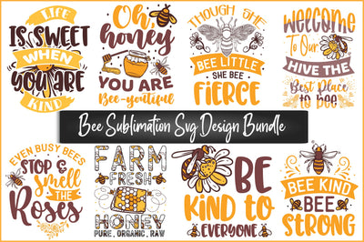 Bee Sublimation Bundle Sublimation Creativeart88 