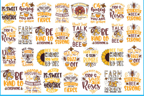 Bee Sublimation Bundle Sublimation Creativeart88 