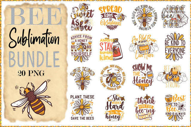 Bee Sublimation Bundle Sublimation Creativeart88 