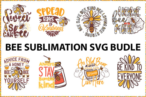 Bee Sublimation Bundle Sublimation Creativeart88 