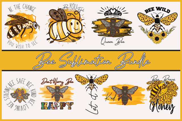 Bee Sublimation Bundle Sublimation Jagonath Roy 