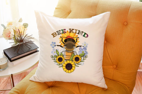 Bee Sublimation Design bundle Sublimation SVGArt 