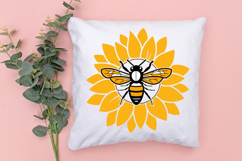 bee sunflower SVG SVG Regulrcrative 