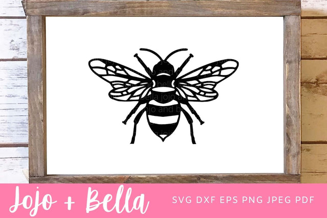 Bee SVG, Bee Png, Bee Svg, Bee Shirt Svg, Bee Cut File, Bee Clip art, Bee Svg files for Cricut, Silhouette, Sublimation Download SVG Jojo&Bella 