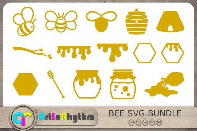 Bee Svg, Bee Svg Bundle, Bee Svg Files SVG Artinrhythm shop 