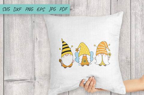 Bee SVG, Bumble Bee Gnome, Farmhouse, Honey Bee Gnome SVG Irina Ostapenko 
