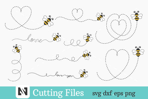 Bee Svg, Bumble Bee Svg, Flying Bee Svg, Queen Bee Svg, Cute Bee Svg, Honey Bee Svg, Bee Svg Images, Bee Clip Art, Bee Trail Svg SVG Pinoyart Kreatib 