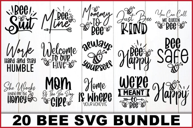 Bee SVG Bundle SVG Ariyan 
