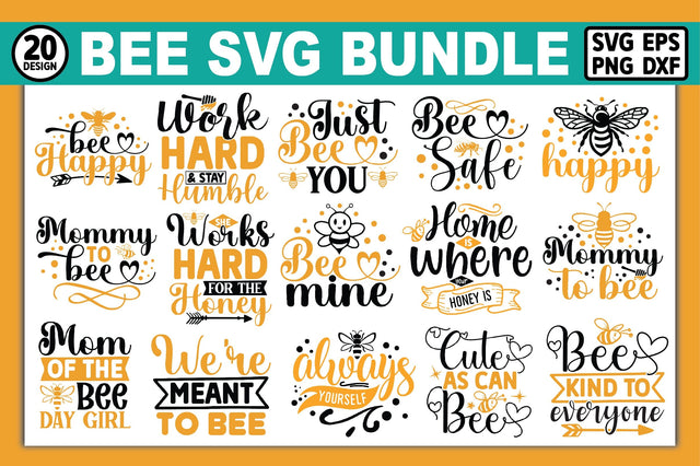 Bee SVG Bundle SVG Ariyan 