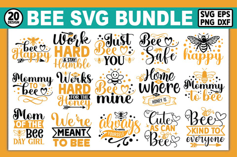 Bee SVG Bundle SVG Ariyan 