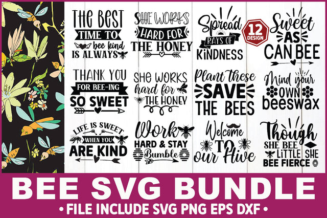 Bee SVG Bundle SVG Ariyan 