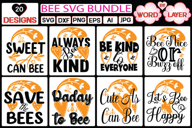 bee svg bundle SVG Cut File SVG Studio Innate 