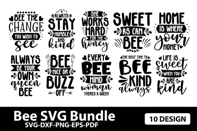 Bee SVG Bundle SVG shah alam 