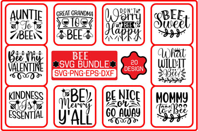 Bee SVG Bundle SVG Shahin alam 