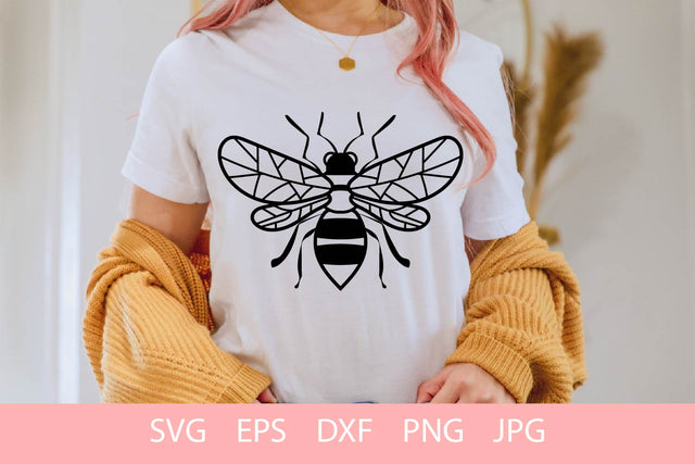 Bee SVG Cut File Free For Commercial Use SVG Sintegra 
