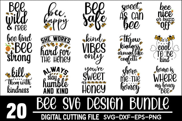 Bee SVG Design Bundle SVG md faruk hossain 