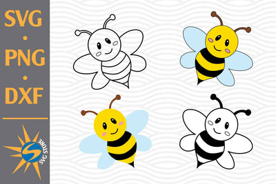 Bee SVG, PNG, DXF Digital Files Include SVG SVGStoreShop 