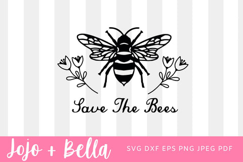 Bee SVG, Save the Bees Svg, Cut File, Farmhouse Svg, Farm SVG, Kitchen ...