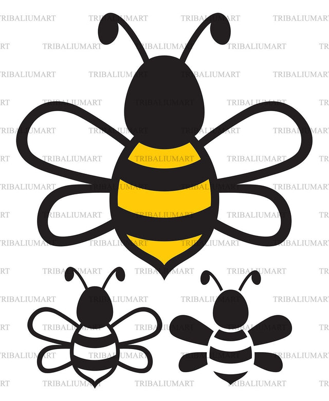 Bee SVG TribaliumArtSF 