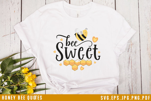 Bee Sweet SVG Cut File SVG dapiyupi store 