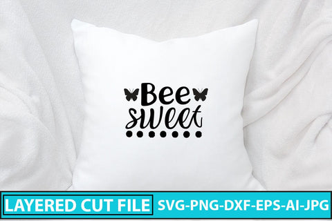 Bee Sweet SVG Cut File SVG Syaman 