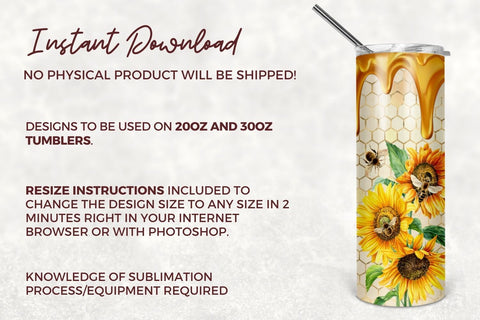 Positive Happy Sunflower Bee 20oz Skinny Tumbler, Sunflower Bee Tumbler  Png, Bee Tumbler, Honey Bee Tumbler, Bee Gifts For Women Tumbler - So Fontsy