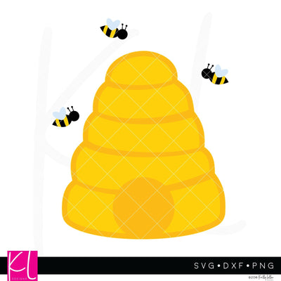 Beehive SVG Kelly Lollar Designs 