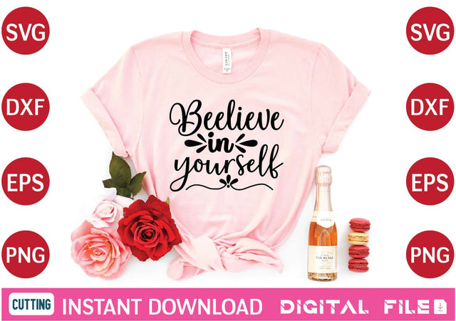 beelieve in yourself svg SVG designer krishna 