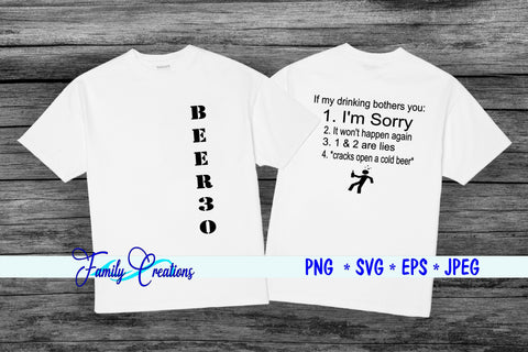 Beer 30 SVG Family Creations 