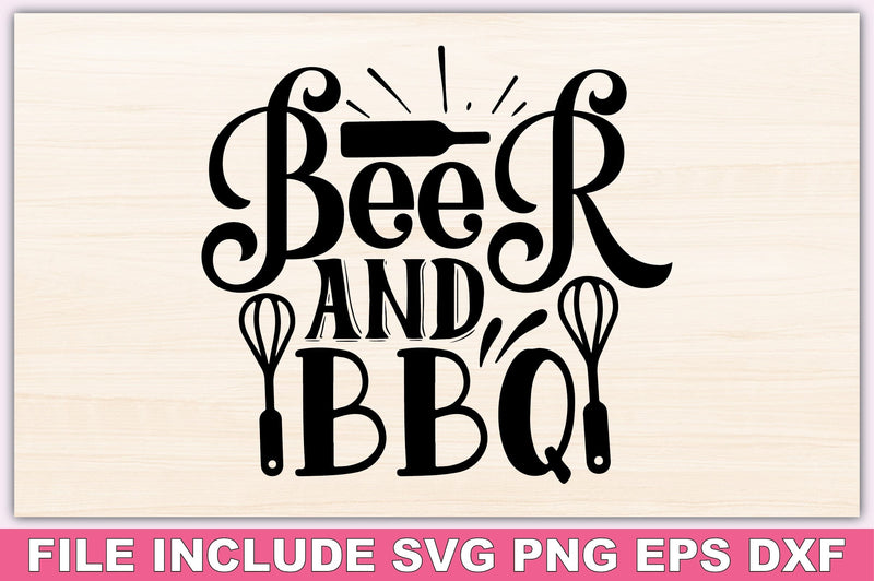 Beer And Bbq SVG Ariyan 