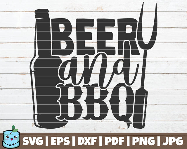 Beer And Bbq SVG MintyMarshmallows 