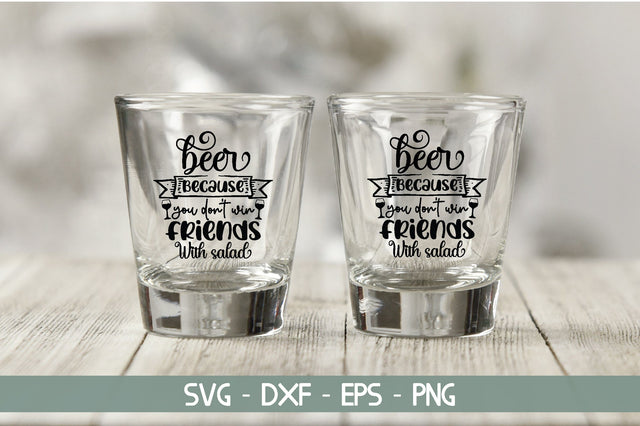 beer because you don't win friends with salad SVG md faruk hossain 