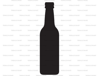 Beer bottle SVG TribaliumArtSF 