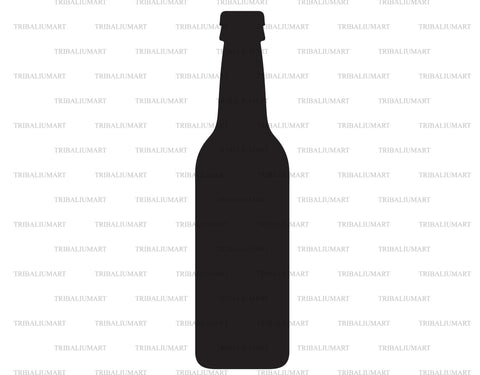 Beer bottle SVG TribaliumArtSF 