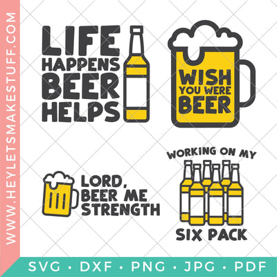 Beer Bundle SVG Hey Let's Make Stuff 