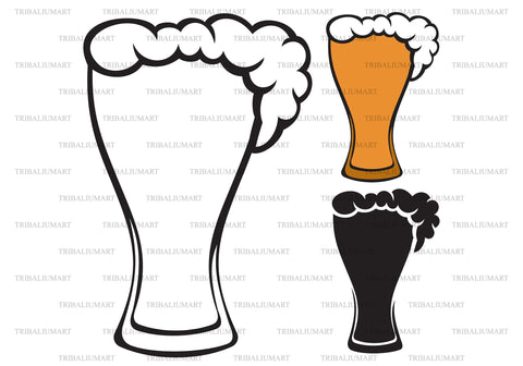 Beer glass SVG TribaliumArtSF 