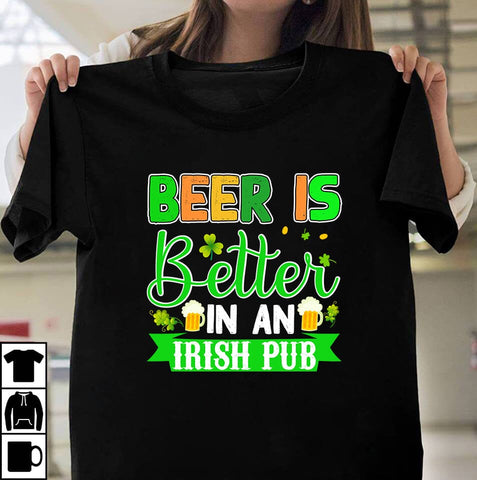 Beer Is Better In An irish Pub SVG Cute File SVG Insomnia Std 