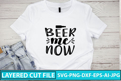 Beer Me Now SVG Cut File SVG Syaman 