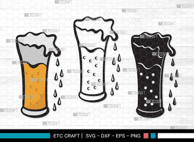 Beer Mug SVG | Beer Svg | Beer Clink Svg | Beer Glass Svg | Beer Mug Clipart SVG ETC Craft 